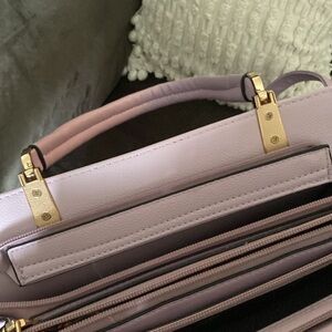 It is a light purple color